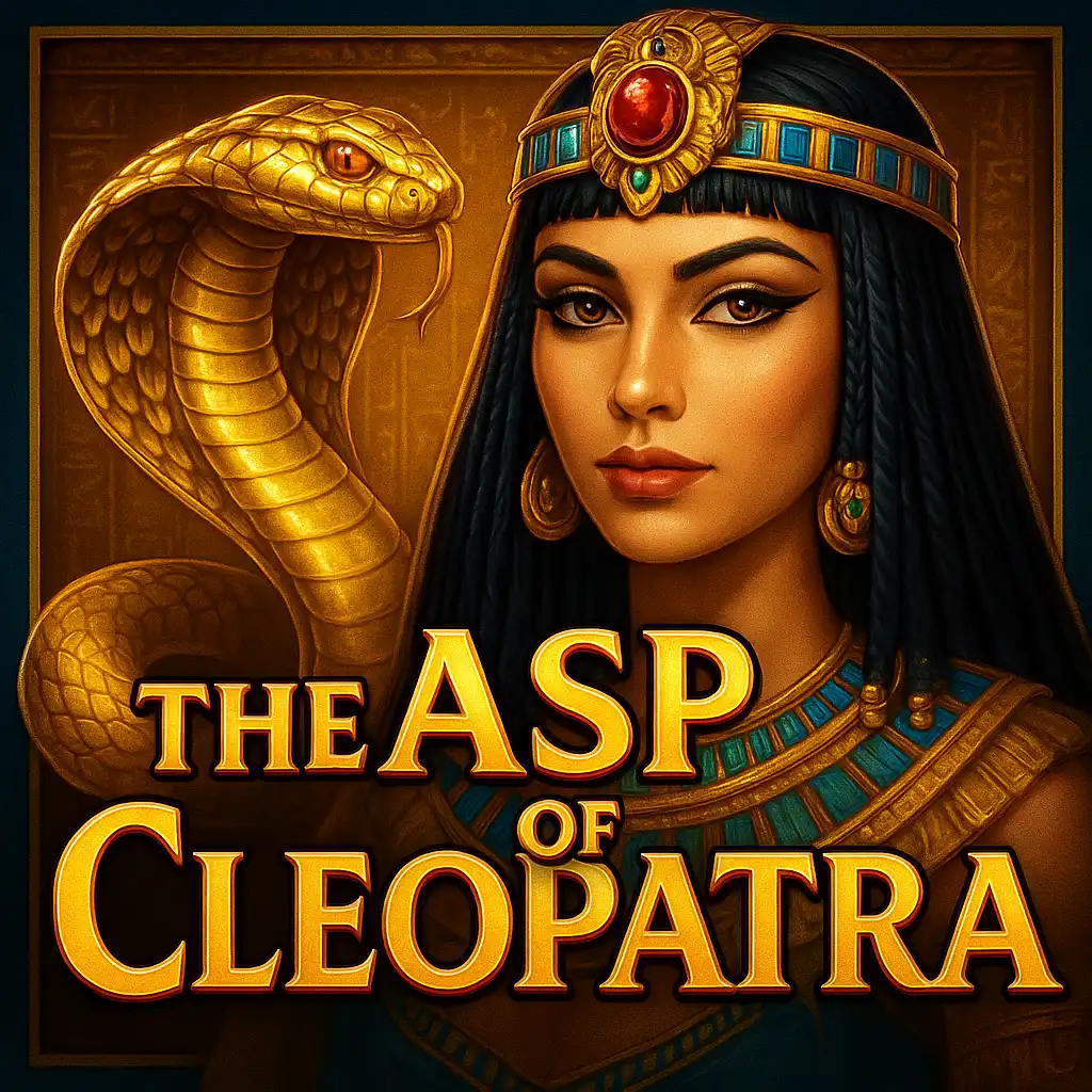 The Asp of Cleopatra slot game cover art